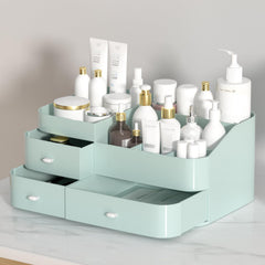 MIUOPUR Espace polyvalent pour bureau et cosmétiques sur un seul meuble.