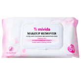 Lingettes démaquillantes Mivida en emballage pratique pour les déplacements