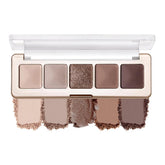 Mivota Smokey Nude palette compacte prête à emporter pour le maquillage quotidien.