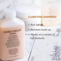 Mix Chicks Hair Silk bouteille: brillance soyeuse et contrôle des frisottis.