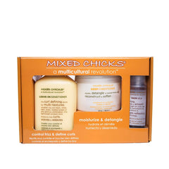 Mix Chicks Shampoing bouteille: nettoie en douceur et prépare les boucles.