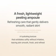 Mixsoon application ampoule riz blanc — soin hydratant doux.
