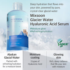 Coffret Mixsoon Duo pour soin du visage, emballage élégant et pratique.