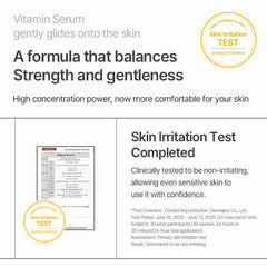 Mixsoon Sérum Vitamine C 20 – pompe pratique pour une application précise.