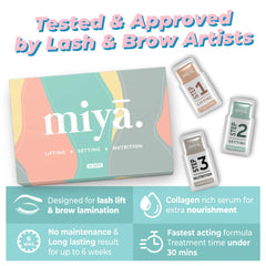 MIYA LASH sachets stériles à usage unique pour une hygiène optimale