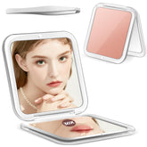 Miyadiva miroir compact 30x : précision pour les détails du maquillage.