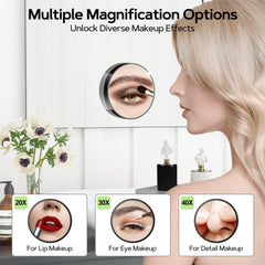 MIYADIVA miroir-loupe 20x pour vues générales et vérifications.
