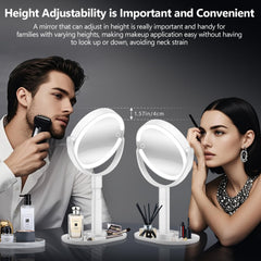 MIYADIVA miroir illumine avec 3 couleurs pour diverses scènes de maquillage