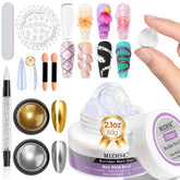 Gel-builder solide MIZHSE pour extensions d’ongles durables
