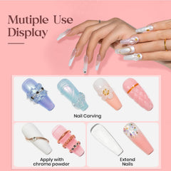 MizHSE clair gel solide fini transparent et net