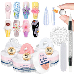MIZHSE Gel Constructeur Solide – extensions nettes et faciles à réaliser.
