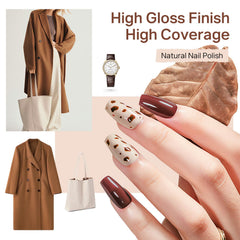 Vernis MIZHSE finition brillante pour un effet glossy.