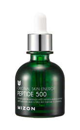 MIZON Peptide 500, bouteille-serum, stimule l'élasticité et l'hydratation.