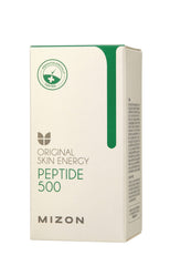 MIZON Peptide 500, pipette-serum, application précise pour peau tonifiée.