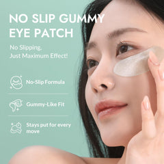 MIZON Cicaluronic Yeux Patch – regard rafraîchi, soin instantané.