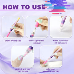 MKNZOME outils art ongles polyvalents pour styles variés.