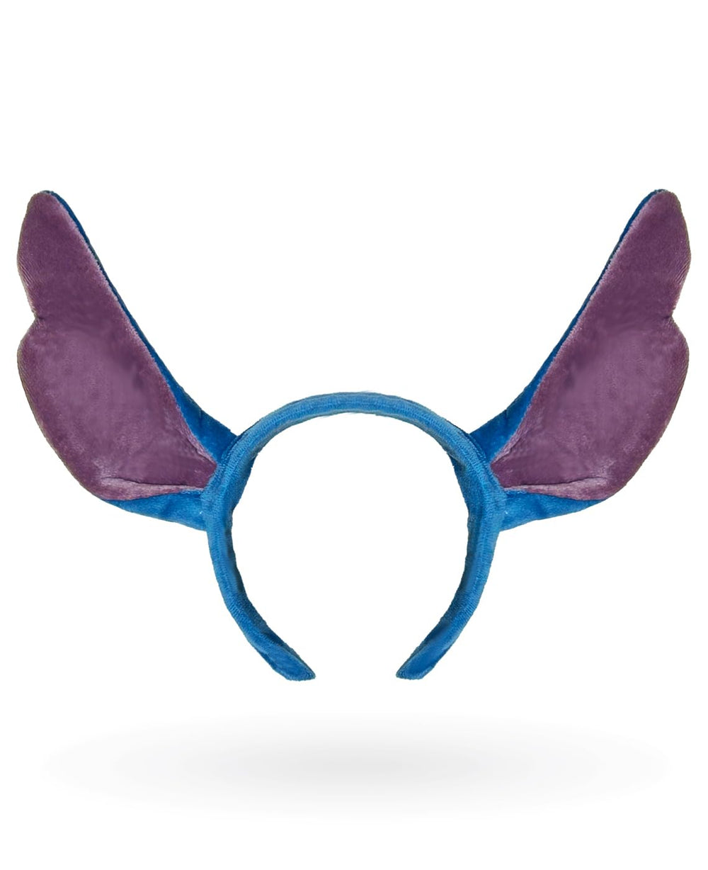 MKPEMEBR bandeau oreilles bleues pelucheuses pour cosplay.