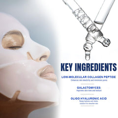 MMV Masque Visage Collagène – effet serrant les pores visible après utilisation