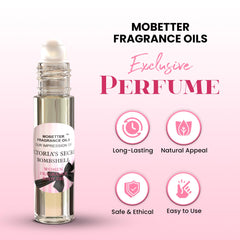 MOBETTER FRAGRANCE OILS Impression Bombshell texture huile: sensation douce et nourrissante.