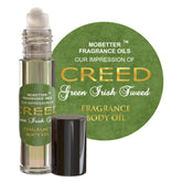 MOBETTER FRAGRANCE OILS impression Creed Green Irish Tweeds roll-on sur bouteille pour senteur durable.