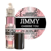 Jimmy Choose You MOBETTER: bouteille-roll-on parfum longue tenue.