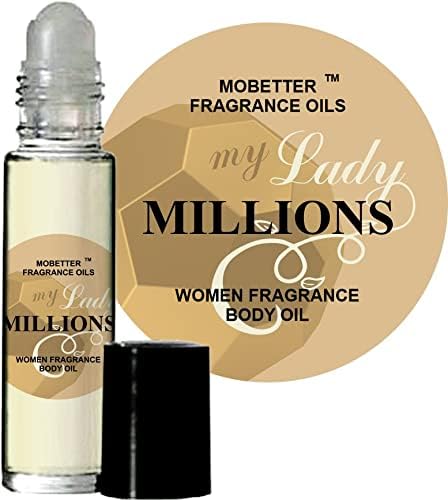 MOBETTER FRAGRANCE OILS My Lady Millions – bouteille élégante pour parfum corporel durable