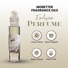 MOBETTER FRAGRANCE OILS Clean Cotton: emballage compact format voyage pratique.