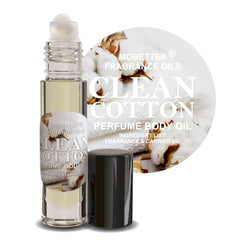 MOBETTER FRAGRANCE OILS Clean Cotton: goutte sur peau apporte parfum léger et durable.