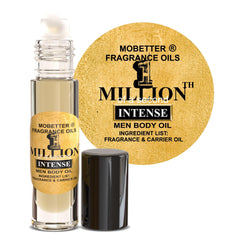 MOBETTER Huile parfum Cologne avec applicateur, sillage durable
