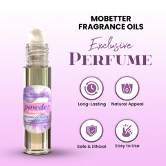MOBETTER Huiles Parfum flacon voyage compact: format pratique pour déplacements.