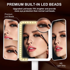 Mocado miroir maquillage 1x pour vue d'ensemble du maquillage