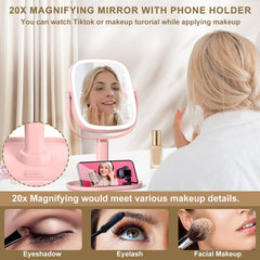 Mocado miroir pivotant à 360° pour ajuster facilement l’angle.