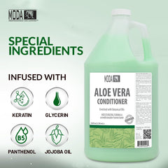 MODA Ingrédients Actifs Extraits: mélange nourrissant pour cheveux forts.
