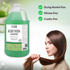 MODA Shampoing Hydratant, versé dans la main pour lavage en douceur