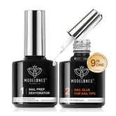 Modelones 9 en 1 kit-prep-dehydrate : préparation efficace des ongles.