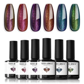 Modelones Chameleon Gel ensemble 6 couleurs Aurora pour ongles durable