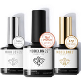 Modelones couche base ongles 10 ml, adhérence renforcée et fondation lisse