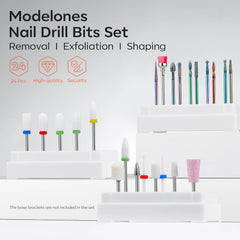Modelones forets ongle diamant carbure pour meulage précis