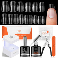 Modelones kit extensions gel, prêt pour une manucure à domicile rapide