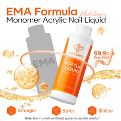 Modelones Monomère, application fluide sans bulles pour une finition lisse.