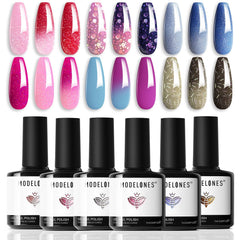 Modelones Mood Gel ensemble avec boîte cadeau, idéal pour fêtes et usage à la maison.