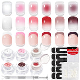 Kit complet Modelones Pat Painting Gel pour démarrer facilement la manucure.