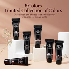 Modelones color swatches show nude skin tones to help choose a match.