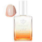 Modelones renforcement ongles perle blanche, surface nette et lumineuse.