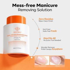 Modelones replaceable brush head supports art removal and hygiene.