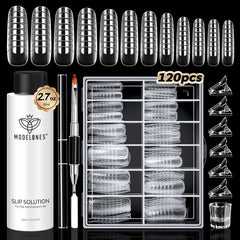 Modelones solution-slip flacon anti-stick facilitant lapplication du gel poly