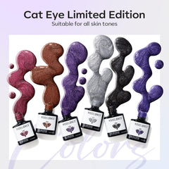 Modelones bleu glacé, effet œil de chat changeant selon l angle