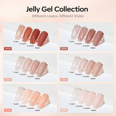 Formule à faible odeur de Modelones Jelly Gel pour une utilisation domestique agréable.