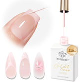 Modelones vernis gel rose clair 15 ml, précision pour une manucure française nette