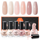 Modelones vernis nude: ensemble de 6 teintes pour looks nude variés à domicile.